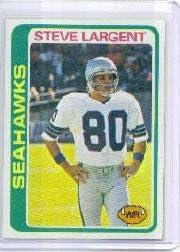 1978 Topps Football Card #443 Steve Largent