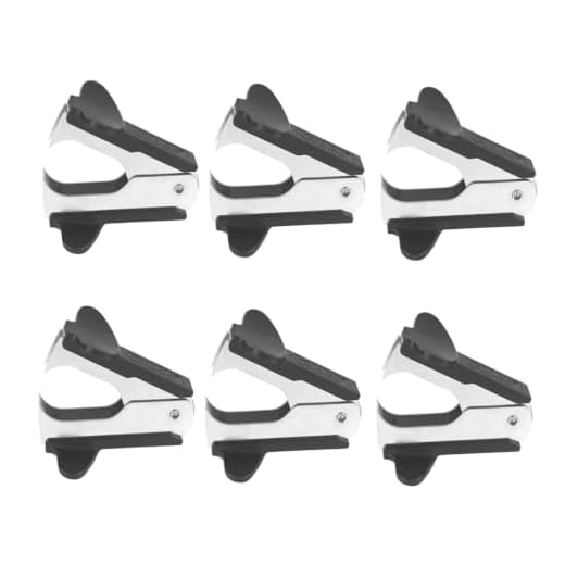 Clipco Staple Remover (6-Pack) (Black)