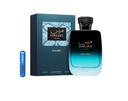 Hawas Malibu Eau de Parfum 100 ml, Perfume Árabe Unisex de...