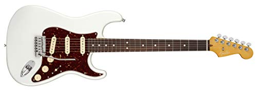 Lowest Price Fender American Ultra Stratocaster Arctic Pearl w/Hardshell Case
