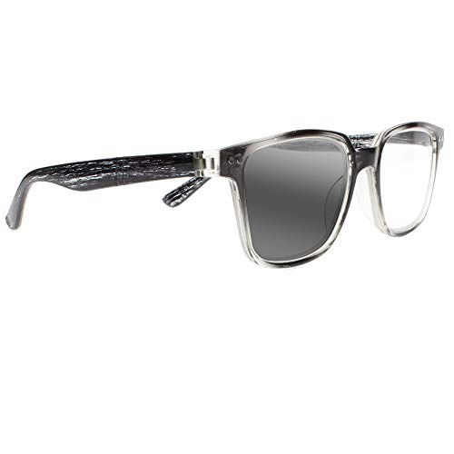 Men Women Rectangle Progressive Multi-focal Reading Glasses Photochromic Sun Reader3