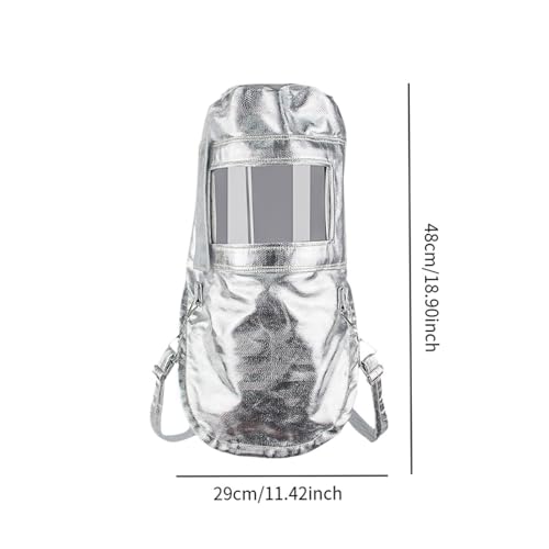Casco protector de soldadura de aluminio resistente miniatura 2