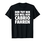 Cabrio Fahren Frau Cabriofahrer Auto Geschenk
