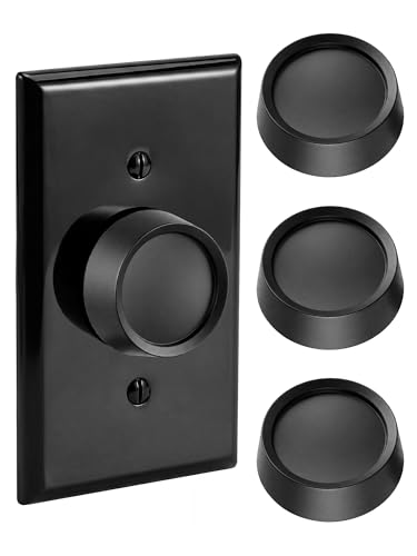 HappyAlley 4 Pack Rotary Dimmer & Fan Control Knob, Fits 0.25