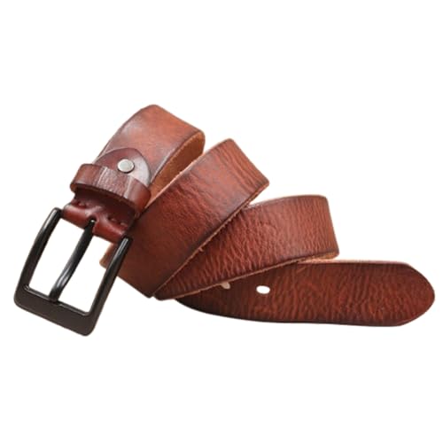 Ceinture pour jeans décontractée en cuir véritable parfait pour le quotidien