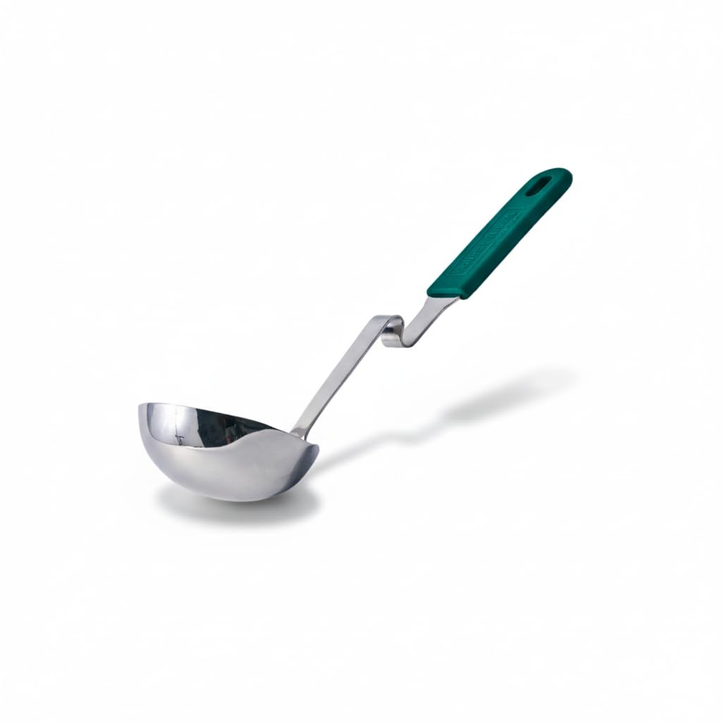 Souper Cubes Stainless Steel Soup Ladle - Patented Hook -12