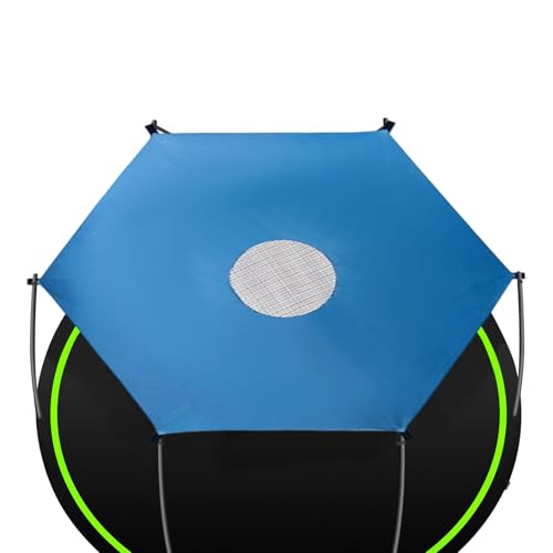 Housse d'ombrage épaisse pour trampoline structure durable anti-UV - 2