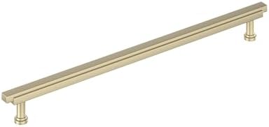 Signature Hardware 954047-O-1258 Gilderoy 12-5/8 Inch Center to Center Bar Cabinet Pull - Golden Champagne