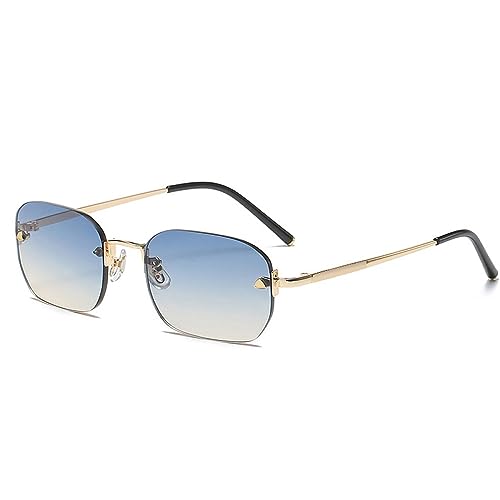 Lunettes de soleil sans cadre MUTYNE un design vintage épuré pour un regard sophistiqué