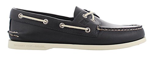 Image of Sperry Men's Authentic Original 2-Eye Boat Shoe, New Navy, 7.5 W US