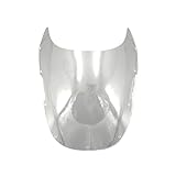 Caractéristiques : Le rabat supérieur redirige l'air pour fournir un air plus propre et moins turbulent au pilote et au passager.