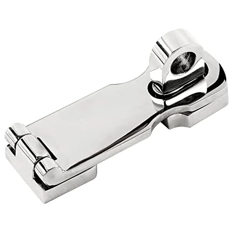 Jamiikury 3 Inch Marine Door Hasp Cover