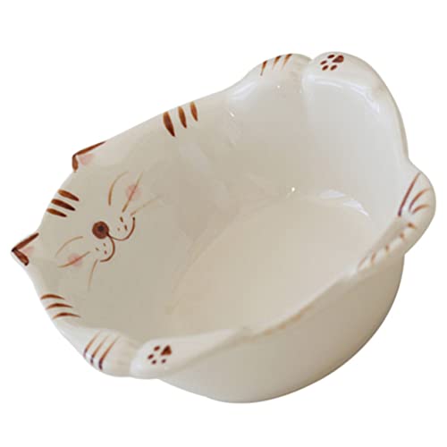 BESTOYARD Ciotola in Ceramica per Frutta Ciotola Decorativa per Gatti Piccola per Riso Delicata Contenitore per Cibo Adatta a Forno a Microonde e Lavastoviglie