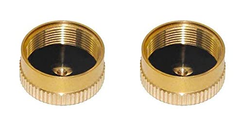 YOUHO Propane Tank Cap Solid Brass Refill 1lb for Outdoor Camping Stove Cooking, Propane Cap to...