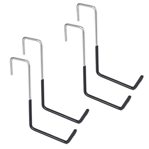 bssmmai Lot de 4 crochets de garage à suspendre, crochets lourds, outils pour plantes