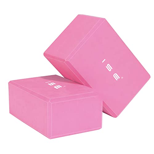 ISE Brique Yoga Bloc de Yoga, 23 * 15 * 9.6cm, SY-YB3005L (Rose, 1 pcs) Cover