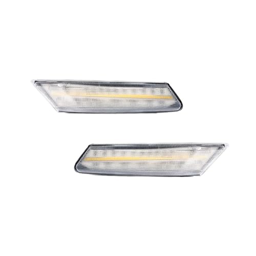 Voyant rétroviseur latéral LED dynamique avec lentille transparente claire