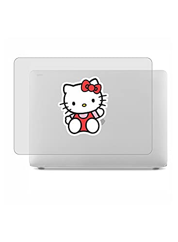 Protective Hard Shell Rubberized Case Cover For MacBook Pro 13-inch Non-Slip Fully Vented Soft Touch Hello Kitty Sitting