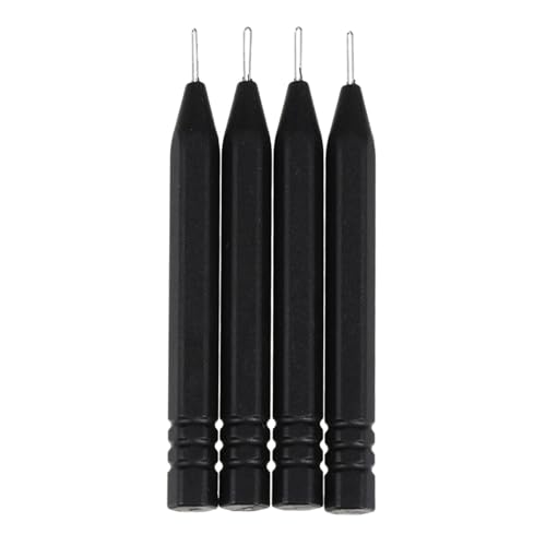 IWOWHERO 4Pcs Cleaning Rod Durable Earwax Remover Tool for Maintenance Lightweight and Portable Accessories Present for Seniors