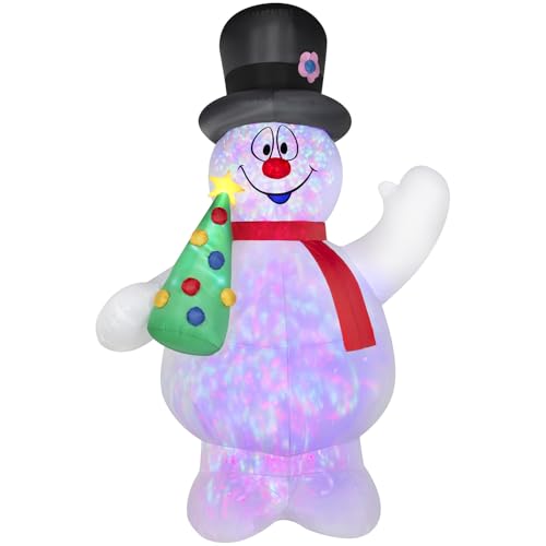 GEMMY AIRBLOWN Inflatable THE Original Blow UP Holiday Decor 16 FT Frosty the Snowman Christmas Inflatables Outdoor Decoration Frosty Blow Up with LED Light Show Indoor/Outdoor Christmas Decor