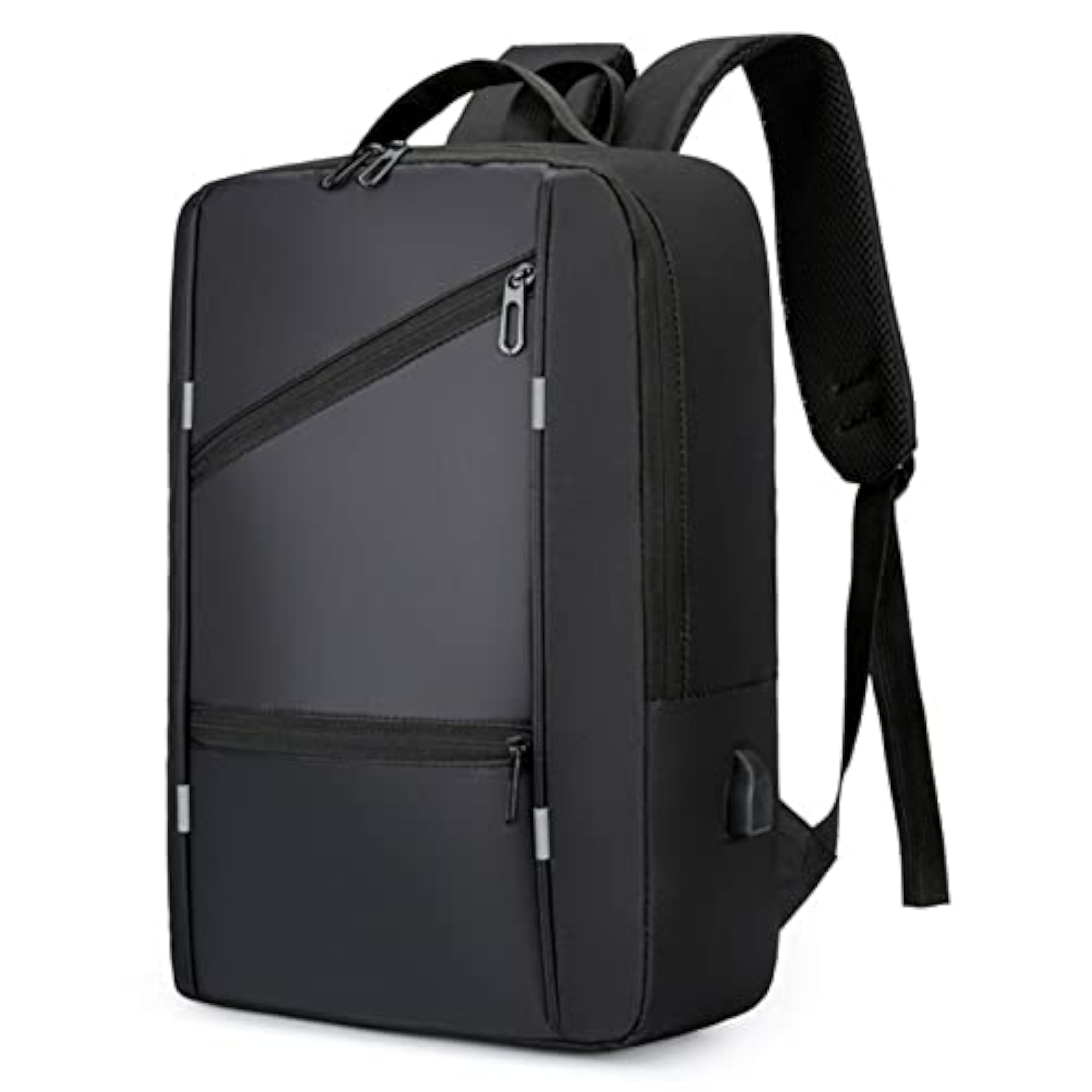Men's Casual Waterproof Backpack, 15.6 Inch Laptop Bag