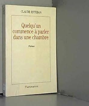 Paperback Quelqu'un commence à parler dans une chambre [French] Book