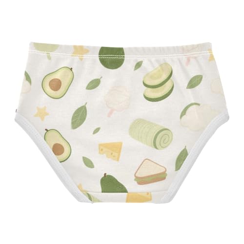 Girls' Underwear Avocado Toddle Brief Panties 2-8 Years 203007142