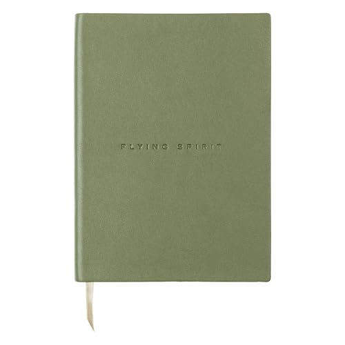 Carnet Cuir Clairefontaine Flying Spirit A5 pour Écriture Stylo Plume