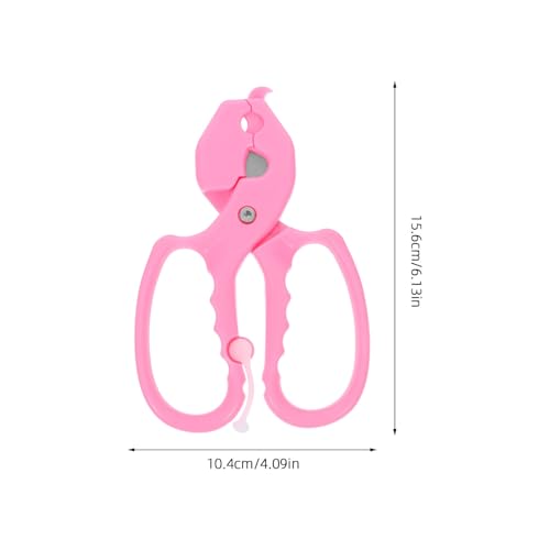 Tijeras de podar florales rosa Ergonomicas Abaodam miniatura 2