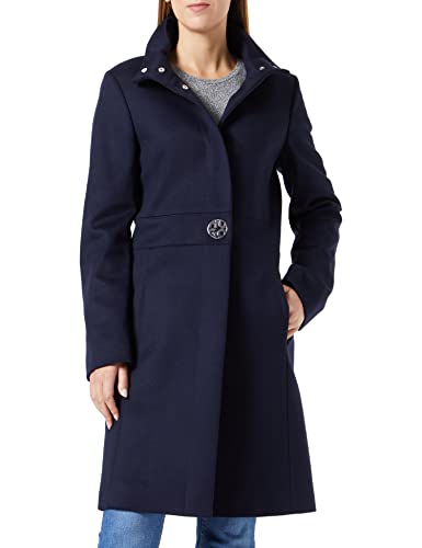 HUGO Damen Melines Coat, Dark Blue405, 40 EU