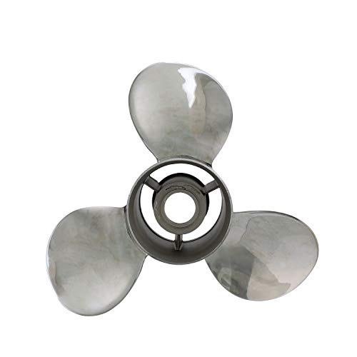 Quicksilver Silverado Propeller High Polished Stainless Finish, 14.5 Dia X 17 Pitch, Right Hand #TOP19