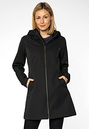 ELKLINE Damen Softshelljacke Soft Skills 2013052, Farbe:black, Größe:44