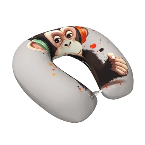 Almohada de viaje espuma viscoelástica tamaño único miniatura 2