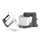 TEFAL HT464138 Prep’Mix Hand Mixer with Rotating Bowl 2.5 L 500 W White
