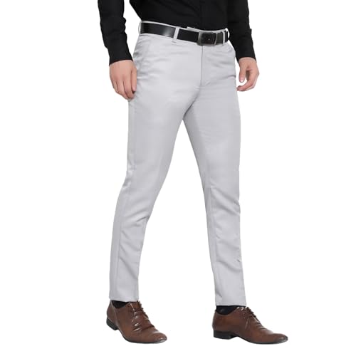 Image of Men's Formal Trouser for Men | Regular Fit Office Wear Pant | Business Casual Trousers | Comfortable Formal Pants for Office, Work