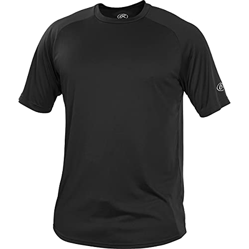 Image of Rawlings | Boy's Athletic Tech Short Sleeve Shirt | Youth Sizes | Multiple Colors