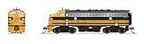Broadway Limited 9080 EMD F7A, DRGW 5564, Black 3-Stripe, No-Sound/DCC-Ready, N Scale