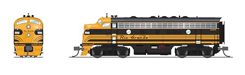 Broadway Limited 9080 EMD F7A, DRGW 5564, Black 3-Stripe, No-Sound/DCC-Ready, N Scale