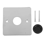 Construcción: fabricada con materiales metálicos robustos, esta tapa de enchufe ofrece una durabilidad y fiabilidad excepcionales. tapa protectora para enchufe de pared