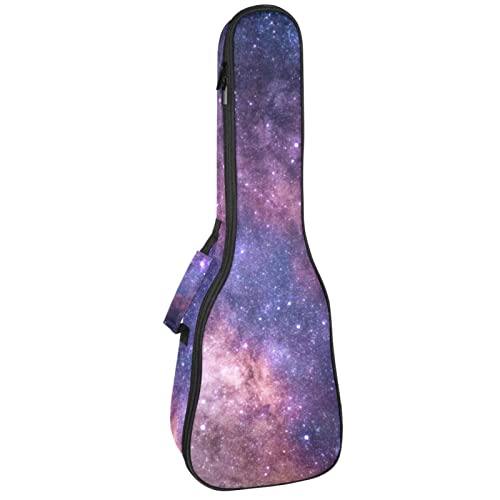 Sac ukulélé ténor et soprano imperméable motif galaxie