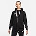 Nike Damen Nk Flc Park20 Fz Hoodie Sweatshirt, Black/White/White, XS EU
