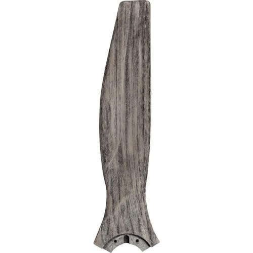 Fanimation Spitfire 48 inch Indoor/Outdoor Ceiling Fan Blades - Set of 3 - Weathered Wood