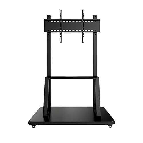 TV Mounts,TV Floor Stand,Height Adjustable Tall TV Stand Free Standing TV Bracket for 40-90 in Flat Panel LED LCD Screens Hold up to 80KG / Black / 110x55cm