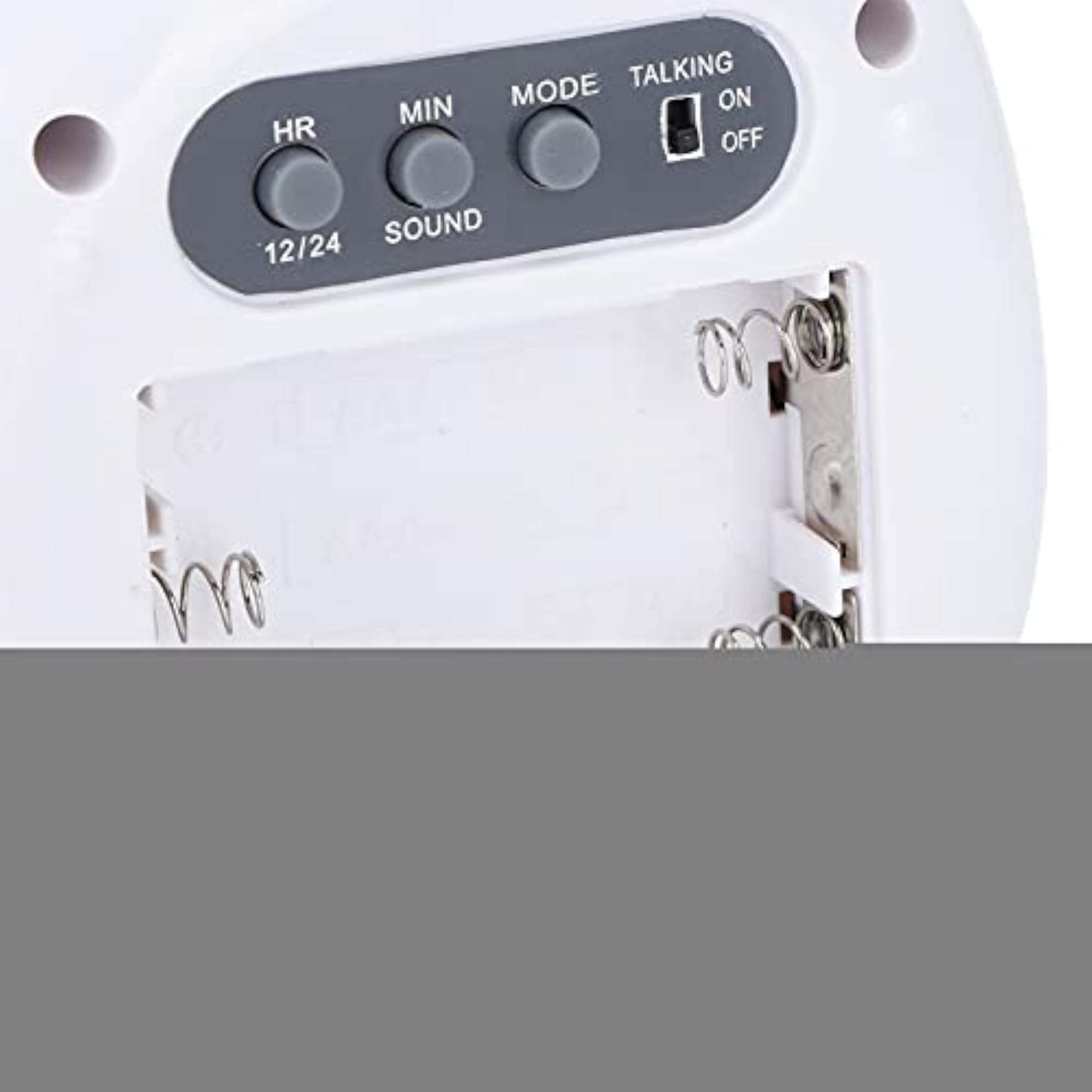 Daily Alarm Clock with Temperature Sensing and Projection Backlight
