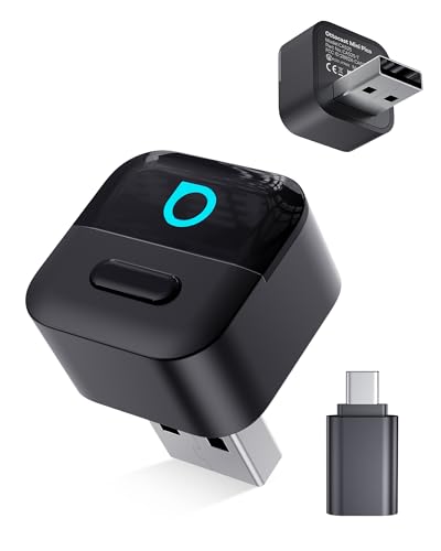 Image of OTTOCAST Mini Pico 2026 Wireless CarPlay Adapter for iPhone & Android - Plug and Play WiFi 6 Bluetooth 5.4 Android Auto Adapter (Brown)