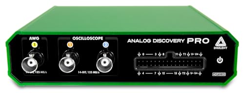 Image of Digilent Analog Discovery Pro ADP2230: Mixed Signal USB Oscilloscope, Waveform Generator, Logic Analyzer, and Variable Power Supply