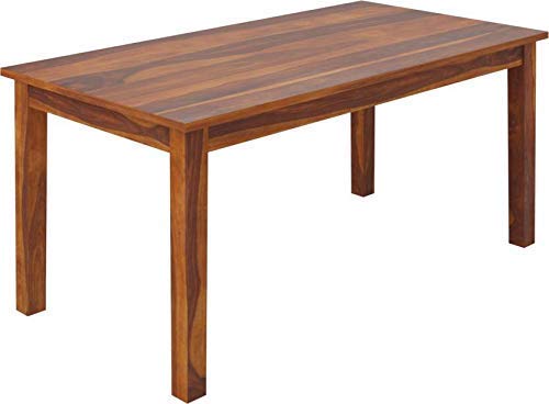 Image of Wooden Dining Table 6 Seater / 6 Seater Dining Set with Chairs & 1 Bench for Dining Room