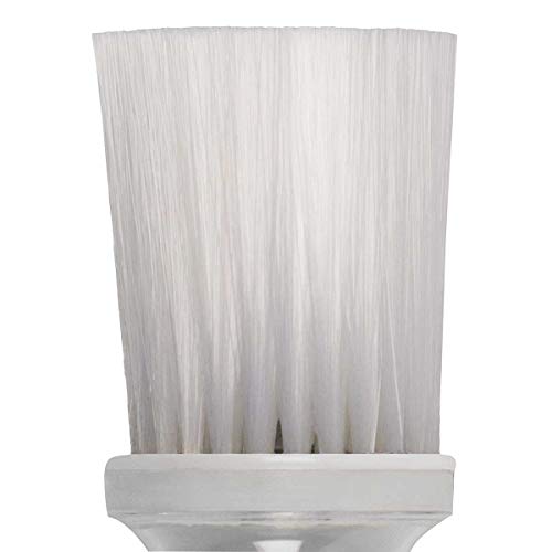 Termix Professionelle transparente Talkumbürste mit weichen Fasern, integrierter Talkumbehälter, einfache Sterilisation, ergonomisches und widerstandsfähiges Design, ideal für einwandfreies Schneiden