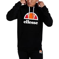 ellesse Men's Dahryl Oh Hoody Hooded Sweatshirt Black