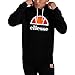 Produktbild ellesse Herren Dahryl Kapuzen-Sweatshirt, Schwarz, S